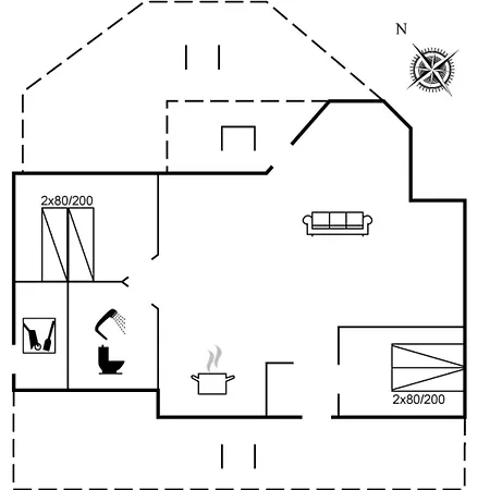 Henric - 75m From The Sea By Interhome * Allinge-Sandvig